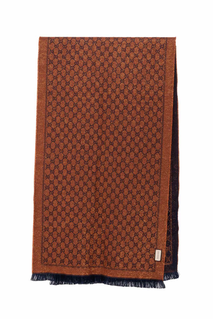 Gucci Monogram Wool Scarf