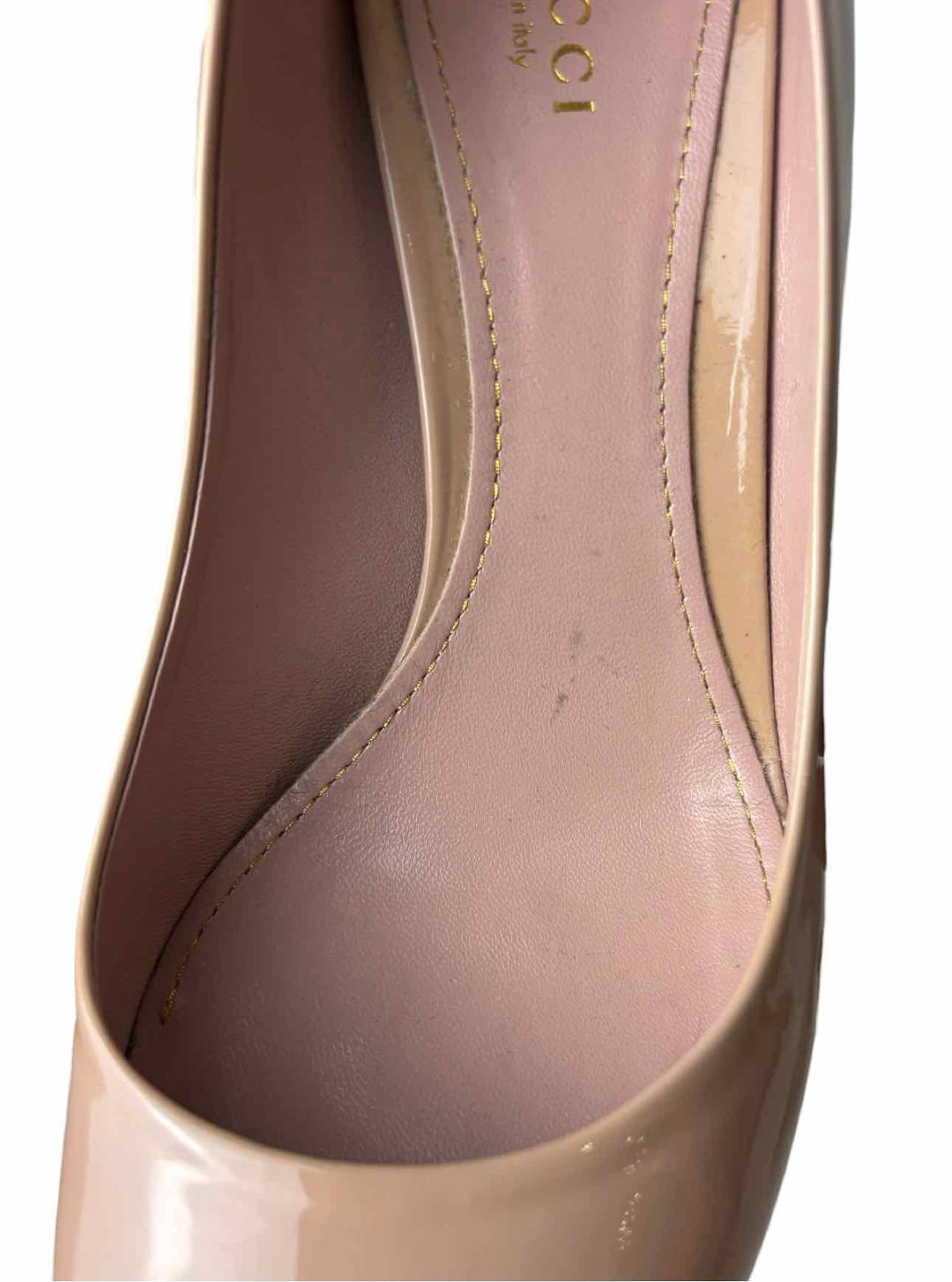 Gucci Patent Leather Platform Size 38.5 Pumps