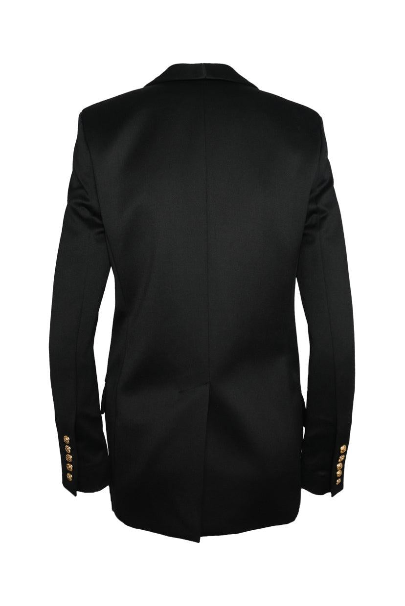 Balmain Size 34 Single Breasted Wool Blazer