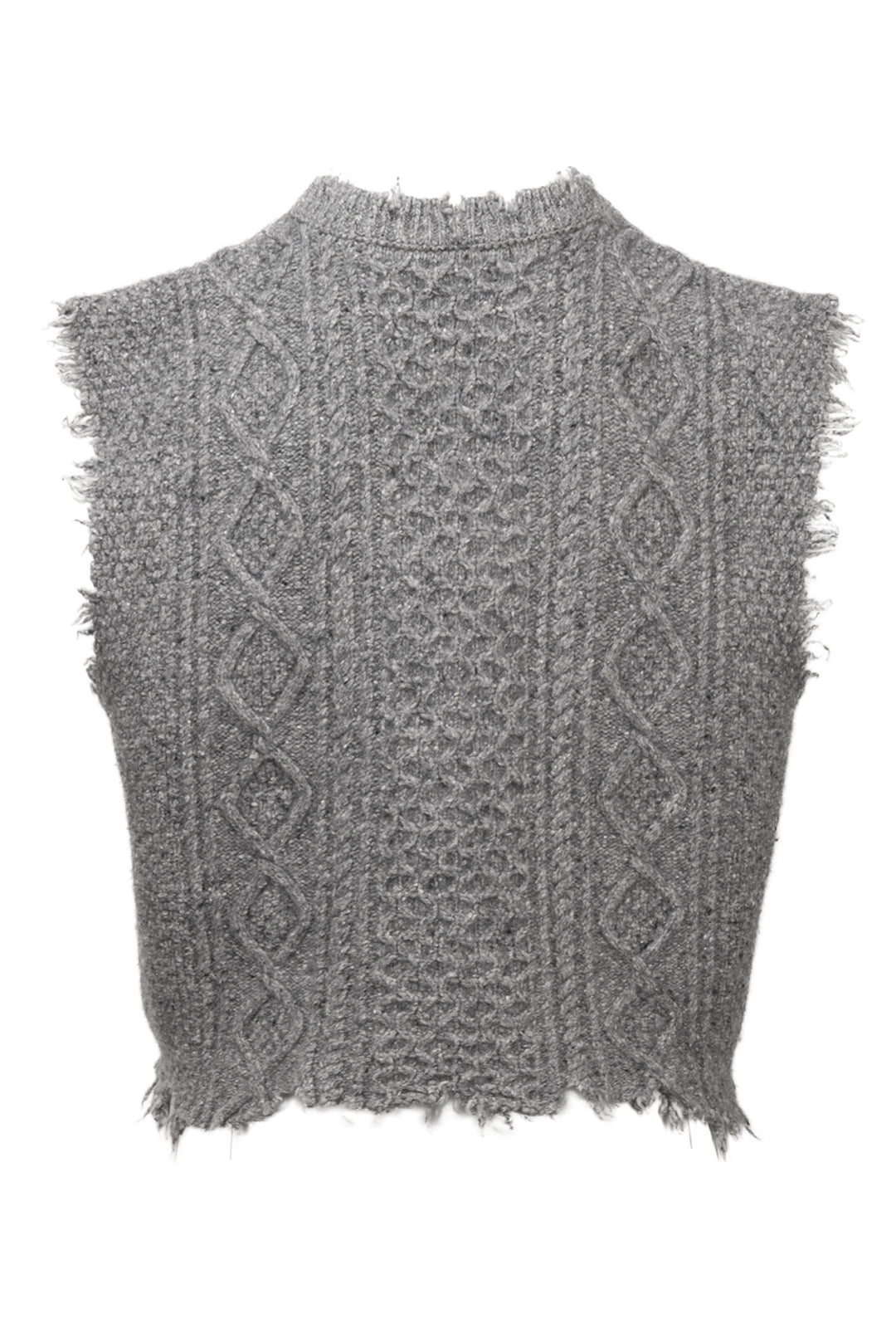 R13 Size S Boyfriend Cable Sweater Vest