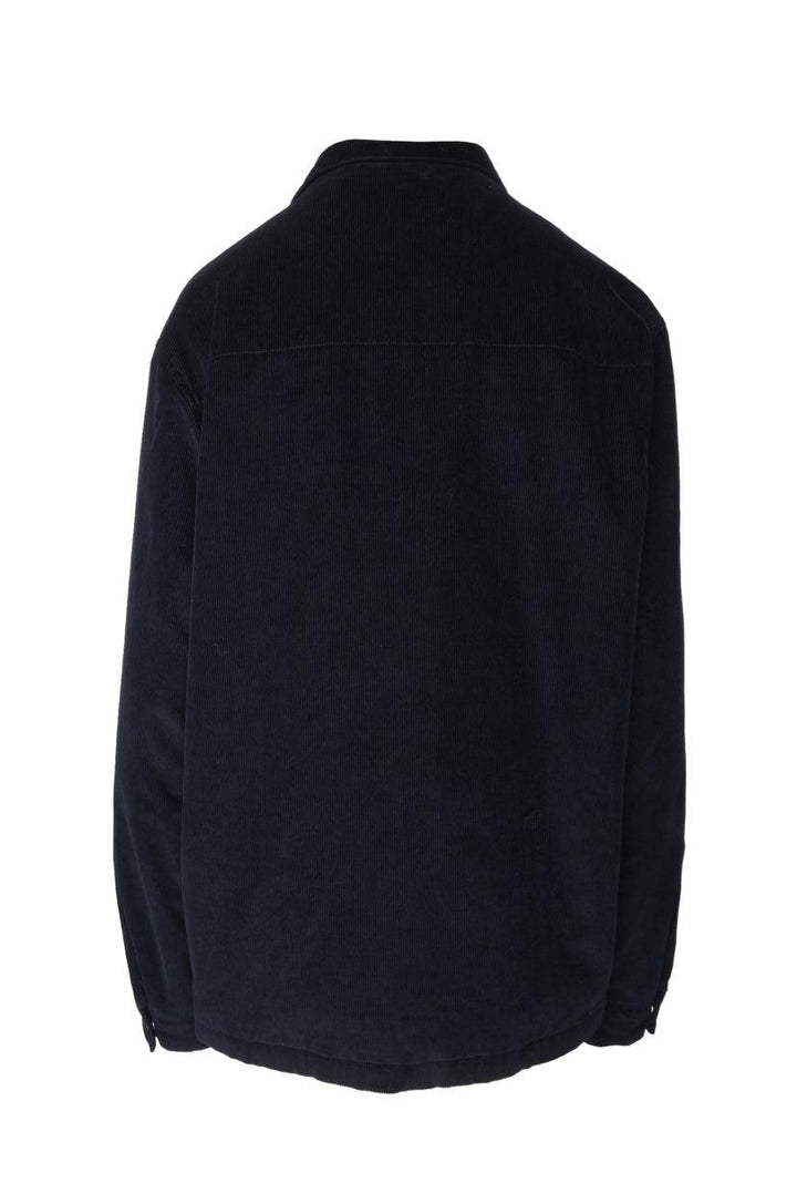 Prada Size M Men's 2022 Corduroy Padded Shirt Long Sleeve