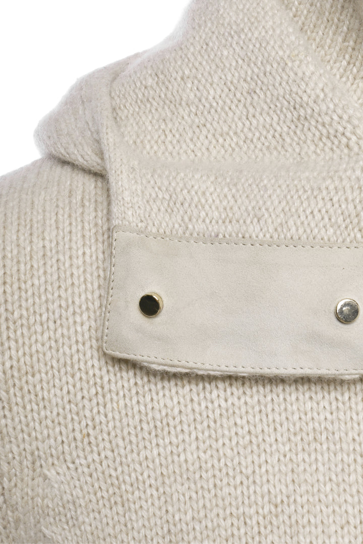 Loro Piana Size 40 Cashmere Zip-up Cardigan