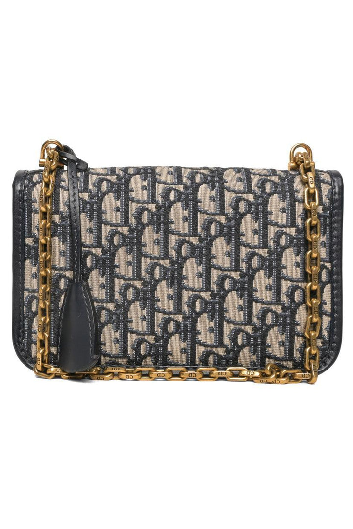 Dior 2018 Oblique DiorAddict Wallet On Chain Shoulder Bag