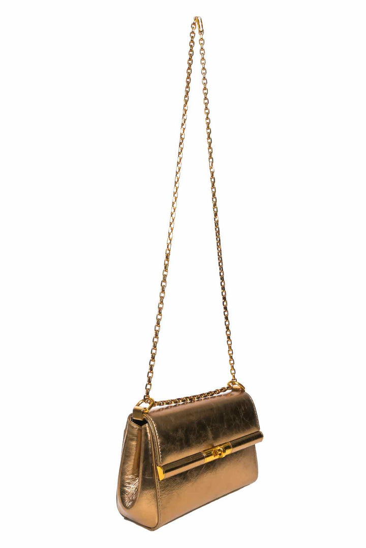 Dolce & Gabbana Marlena Foldover Top Chain Shoulder Bag