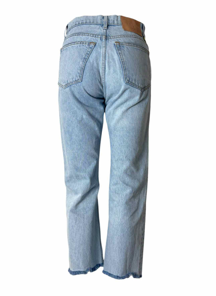 Ulla Johnson Size 26 High Waist Frayed Jeans