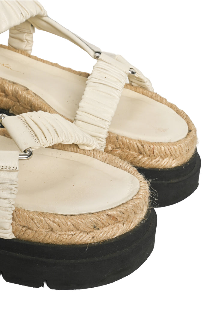 3.1 Phillip Lim Size 37 Noa Platform Espadrille Sandals