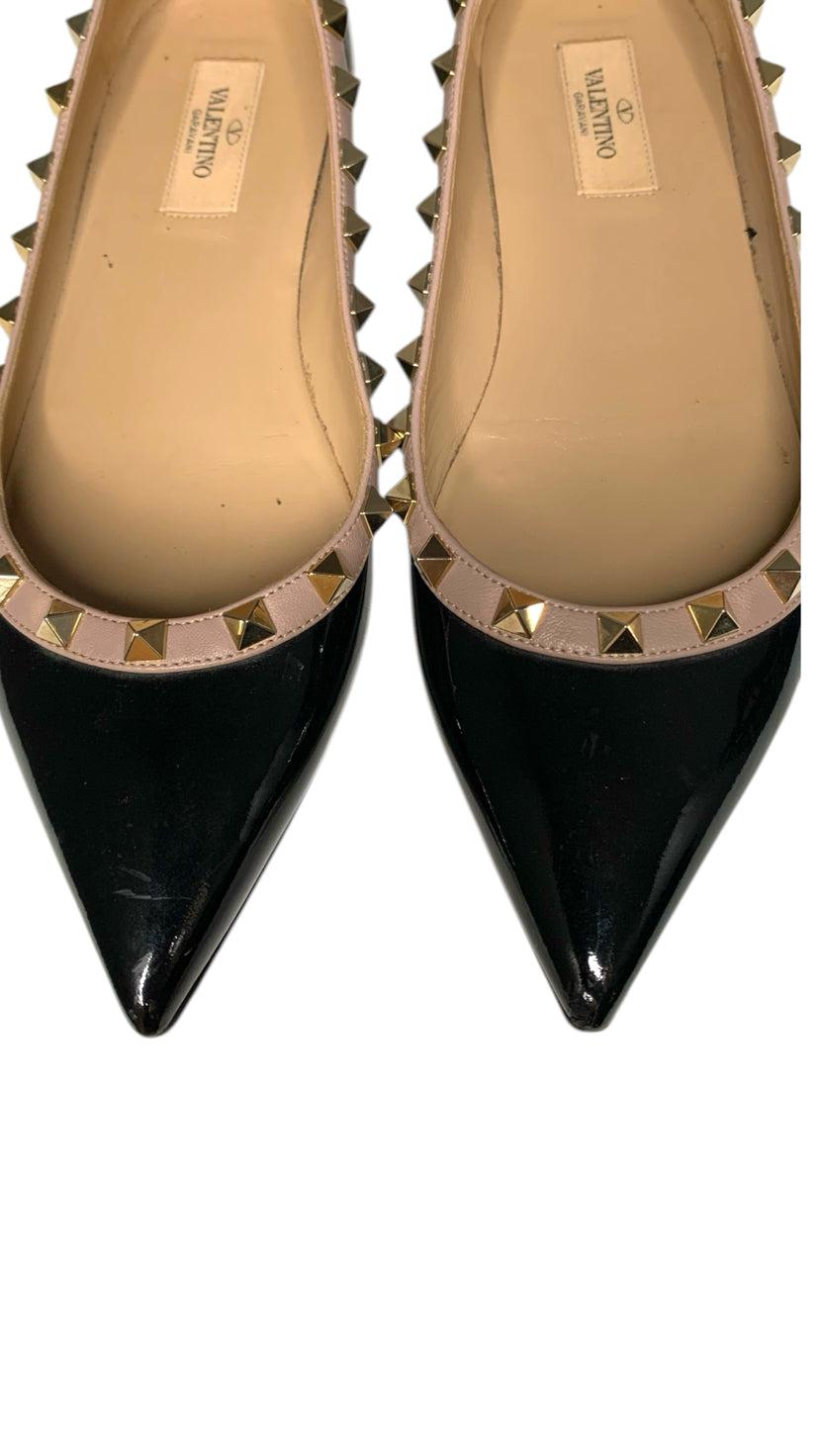 Valentino Size 38 Flats