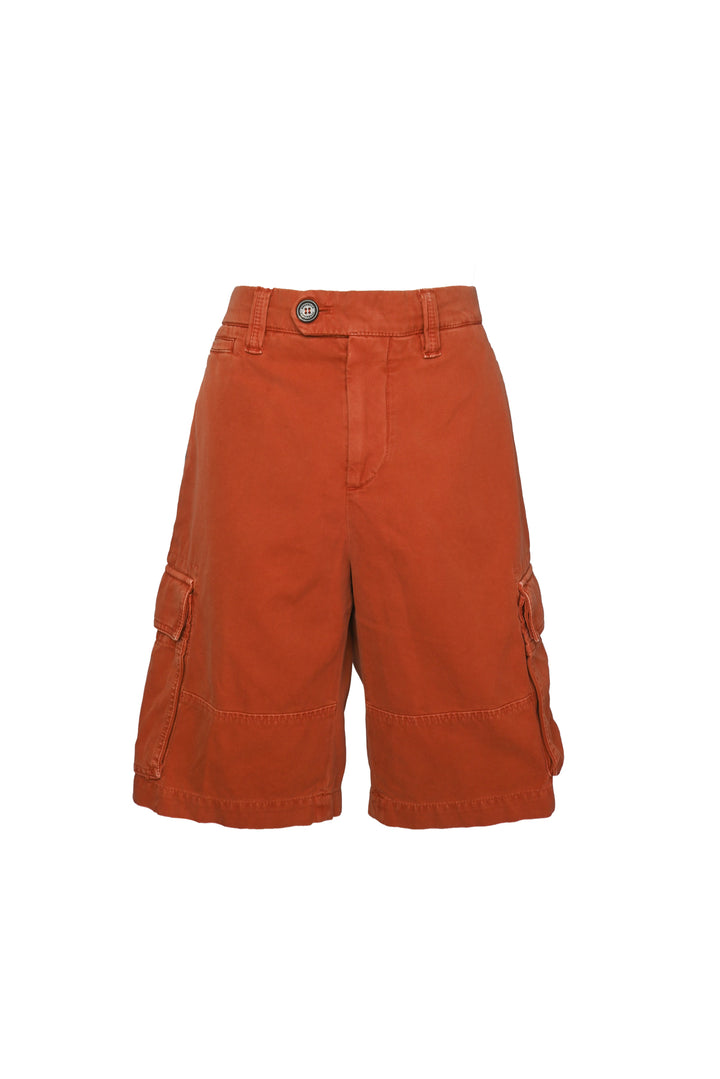 Brunello Cucinelli Size 32 Men's Cotton Cargo Shorts