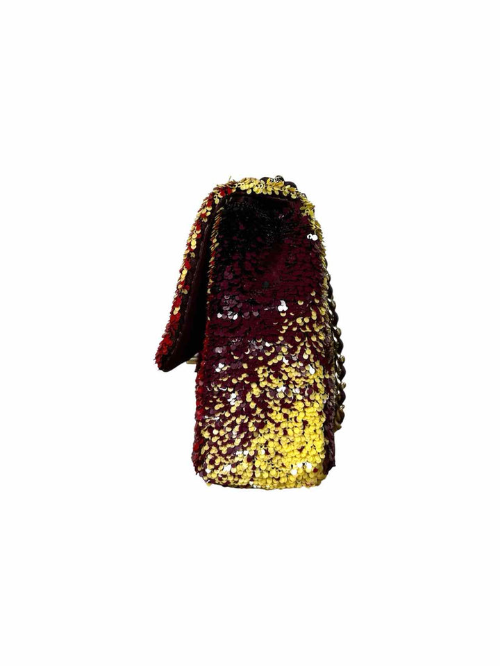 Chanel Sunset Shaded Sequins Mini Flap