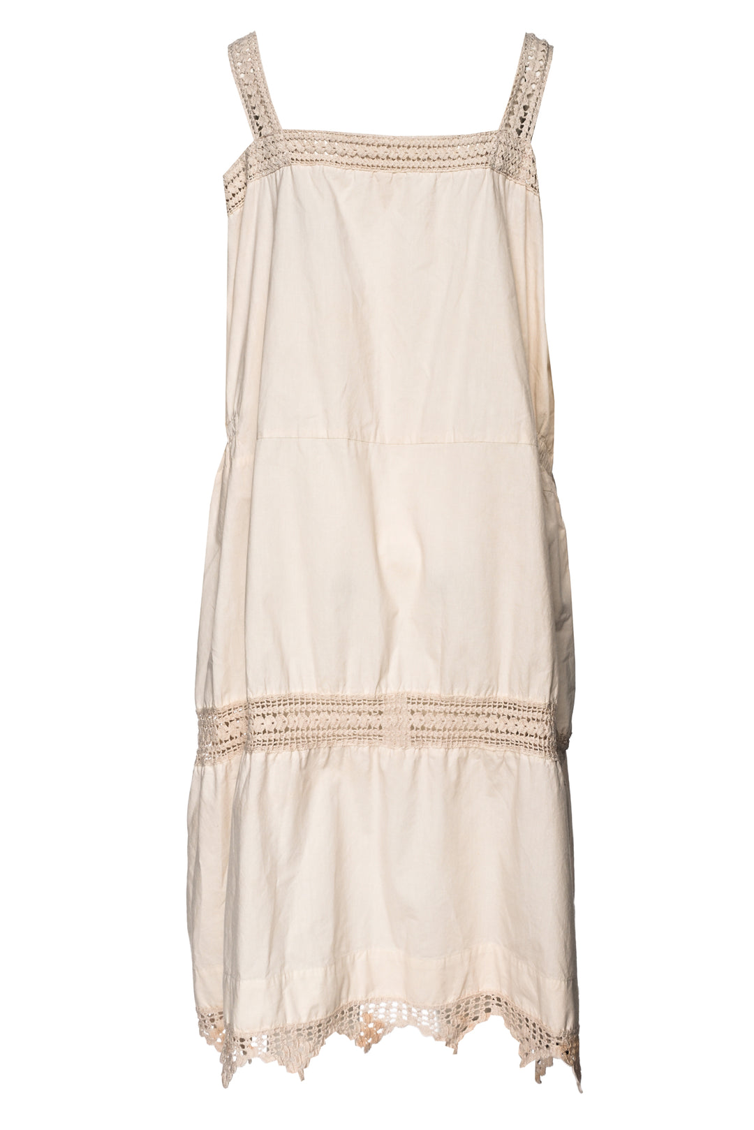 Magnolia Pearl Size OS Crochet Trim Midi Dress