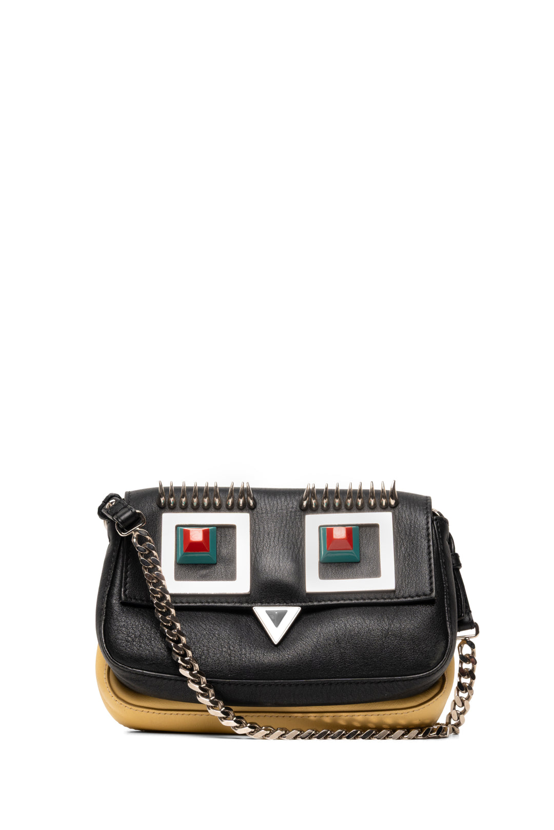 Fendi Hypnoteyes Double Baguette Crossbody