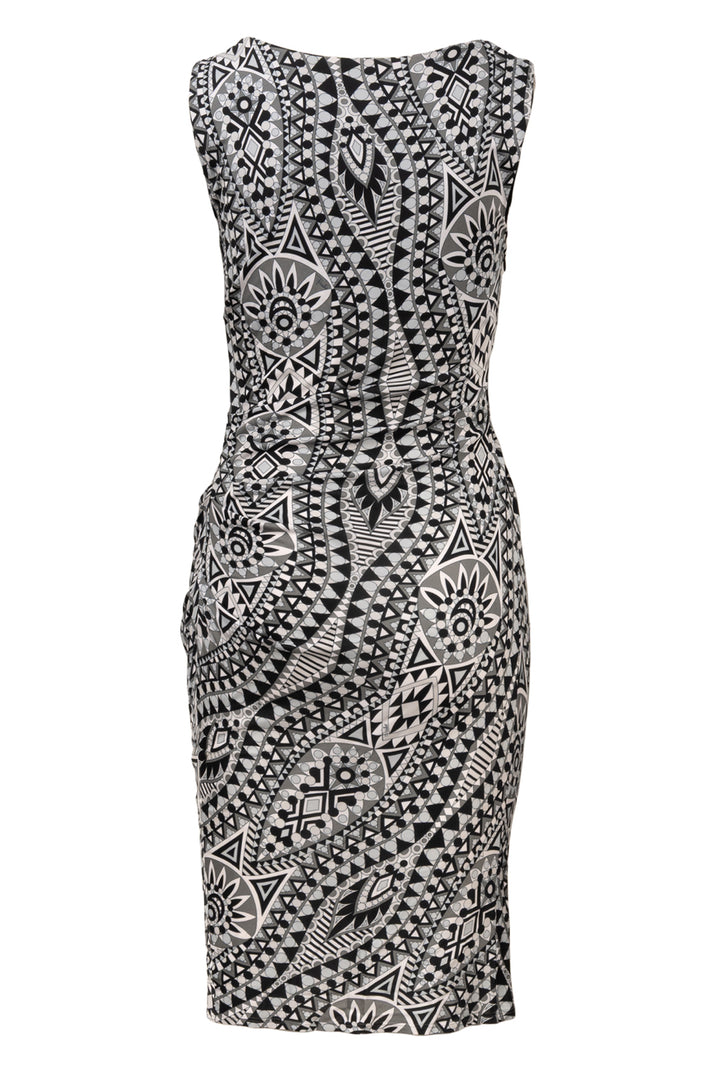 Emilio Pucci Size 10 Viscose Print Sleeveless Dress