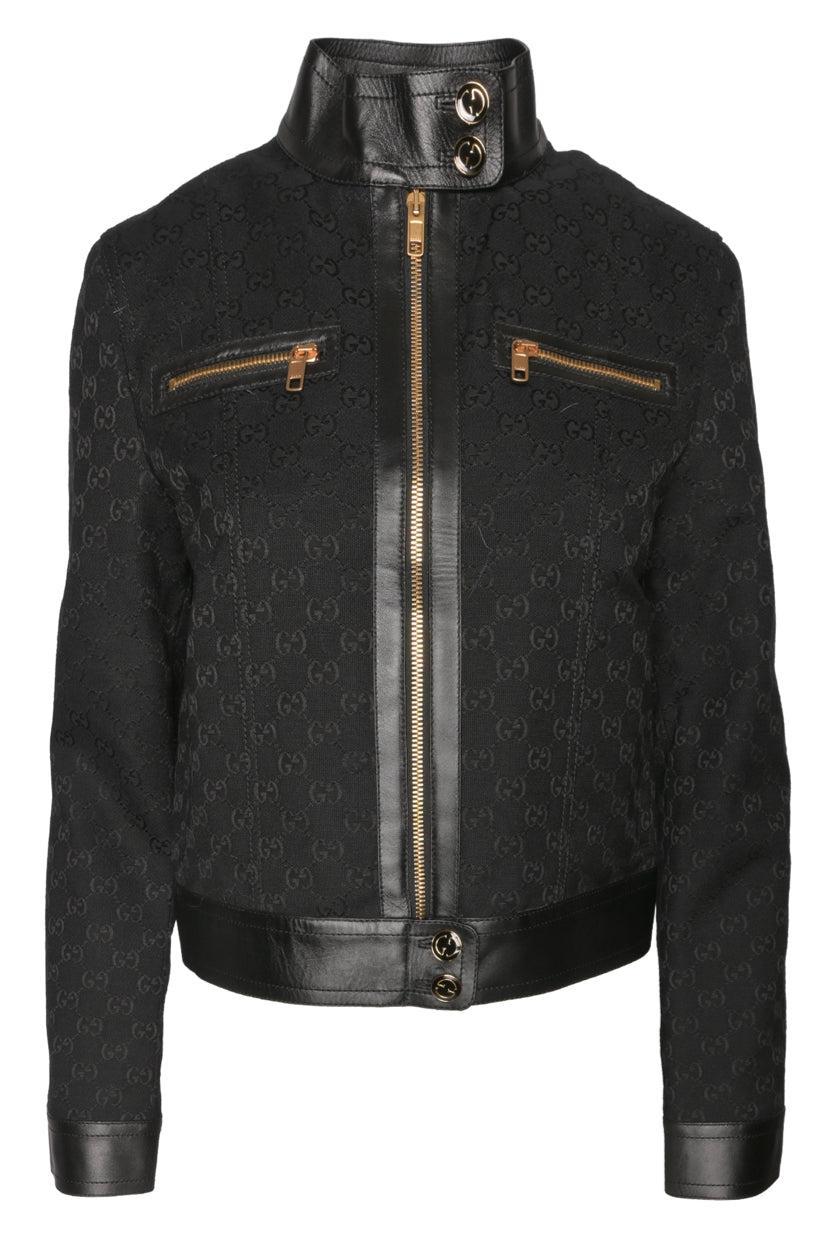 Gucci Size 40 GG Canvas Jacket