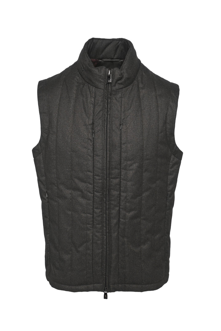 Corneliani Size 42 Men's Quilted Padded Vest
