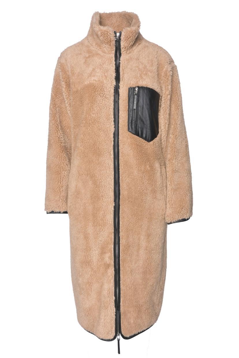 Anine Bing Size S Ryder Faux Fur Coat