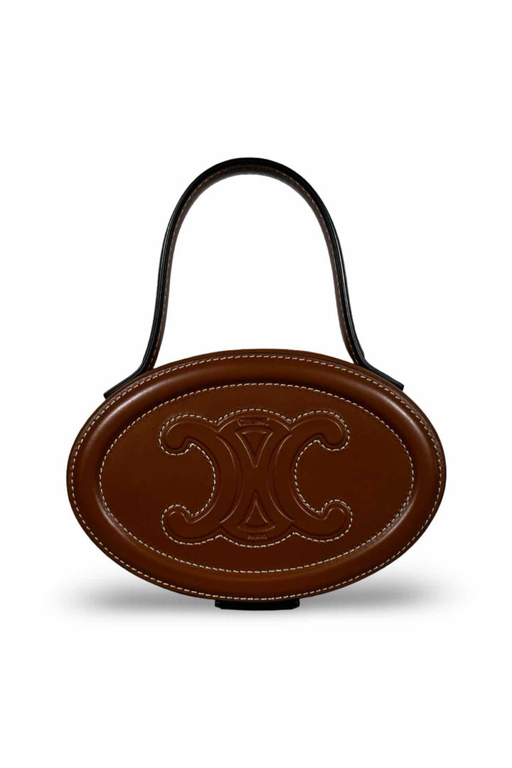 Celine Triomphe Oval Minaudier