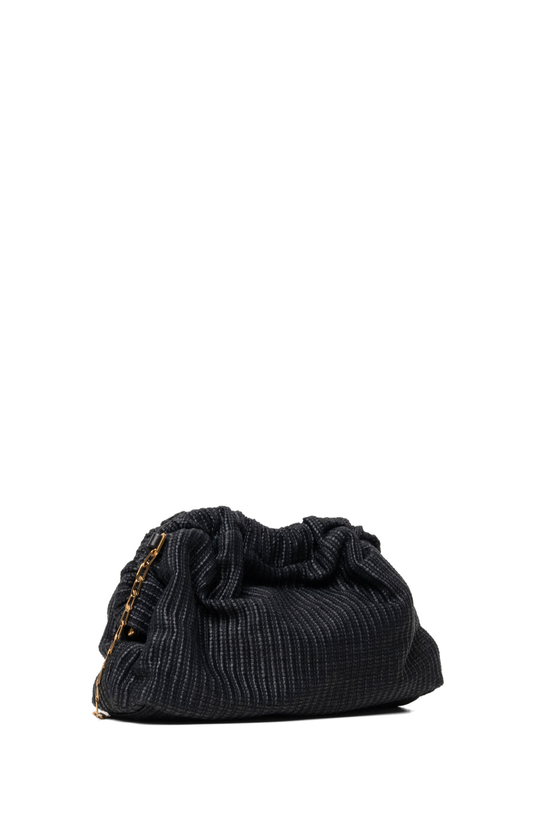 Mansur Gavriel Raffia Mini Cloud Clutch