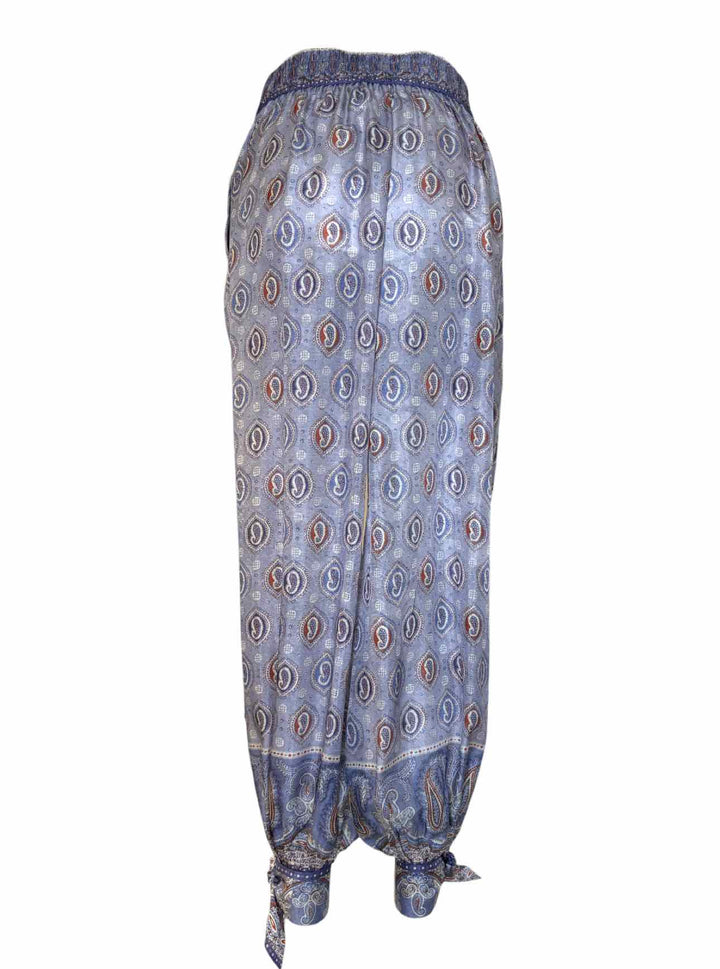 Zimmermann Size 6 Vitaly Tied Track Silk Pants