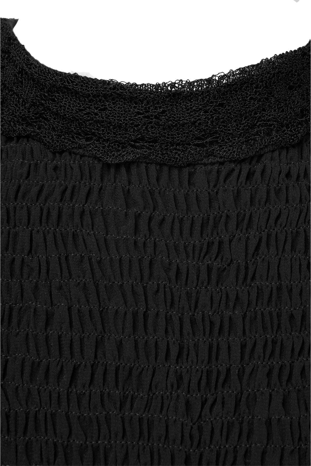 Sandro Size 3 Ruched & Lace Trim Mini Dress