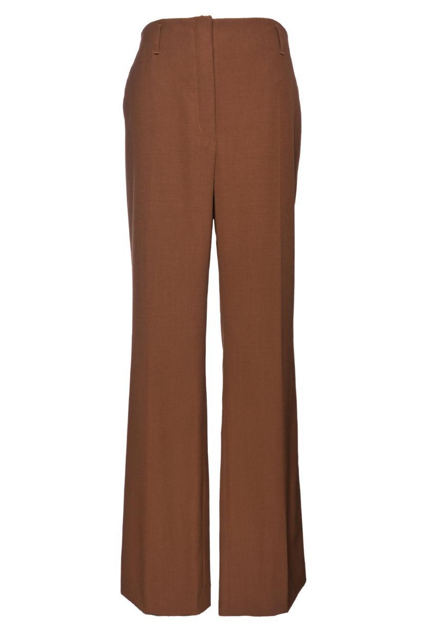 Dries Van Noten Size 42 Straight Leg Wool Pants