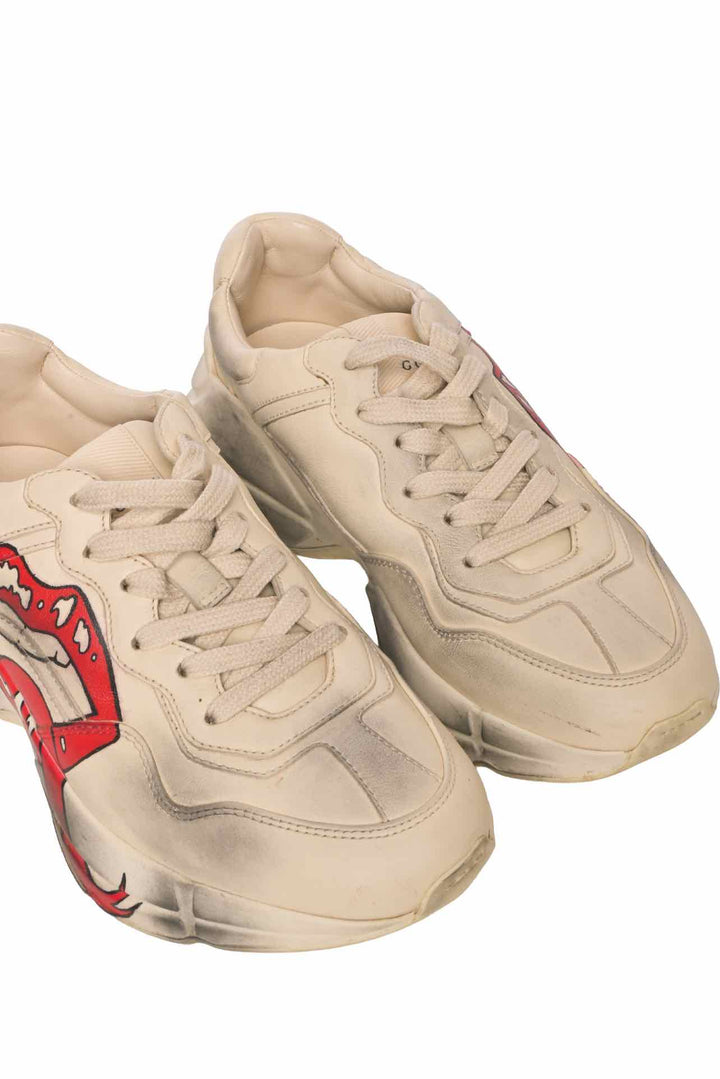 Gucci Size 35 Rhyton 'Mouth' Sneaker