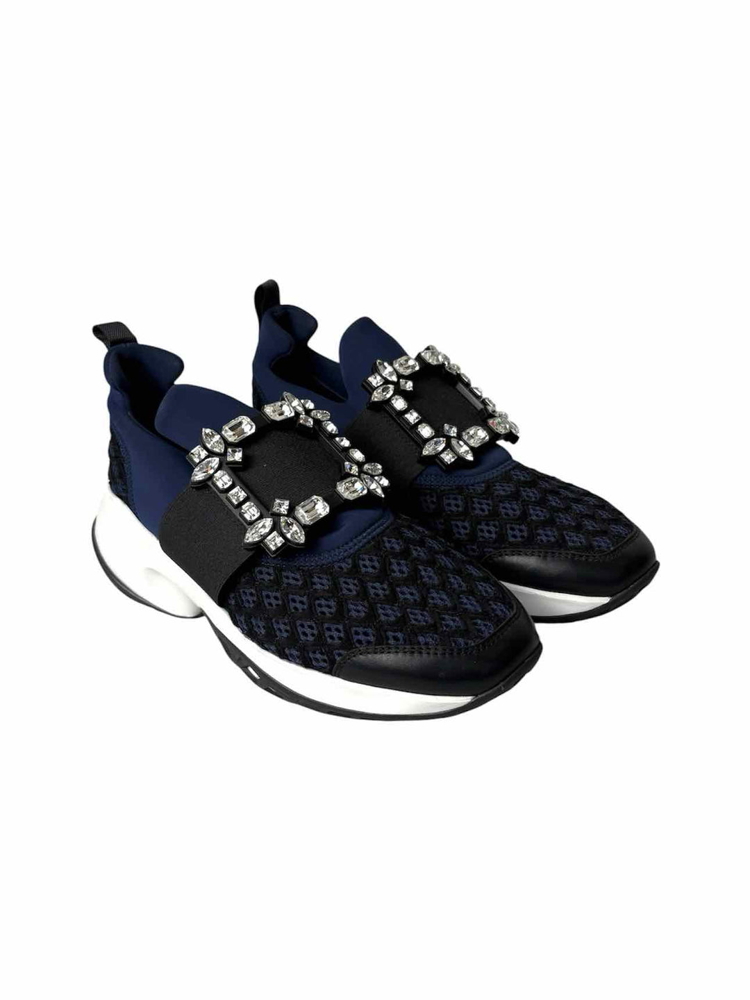 Roger Vivier Size 36.5 Neoprene Viv Run Sneaker
