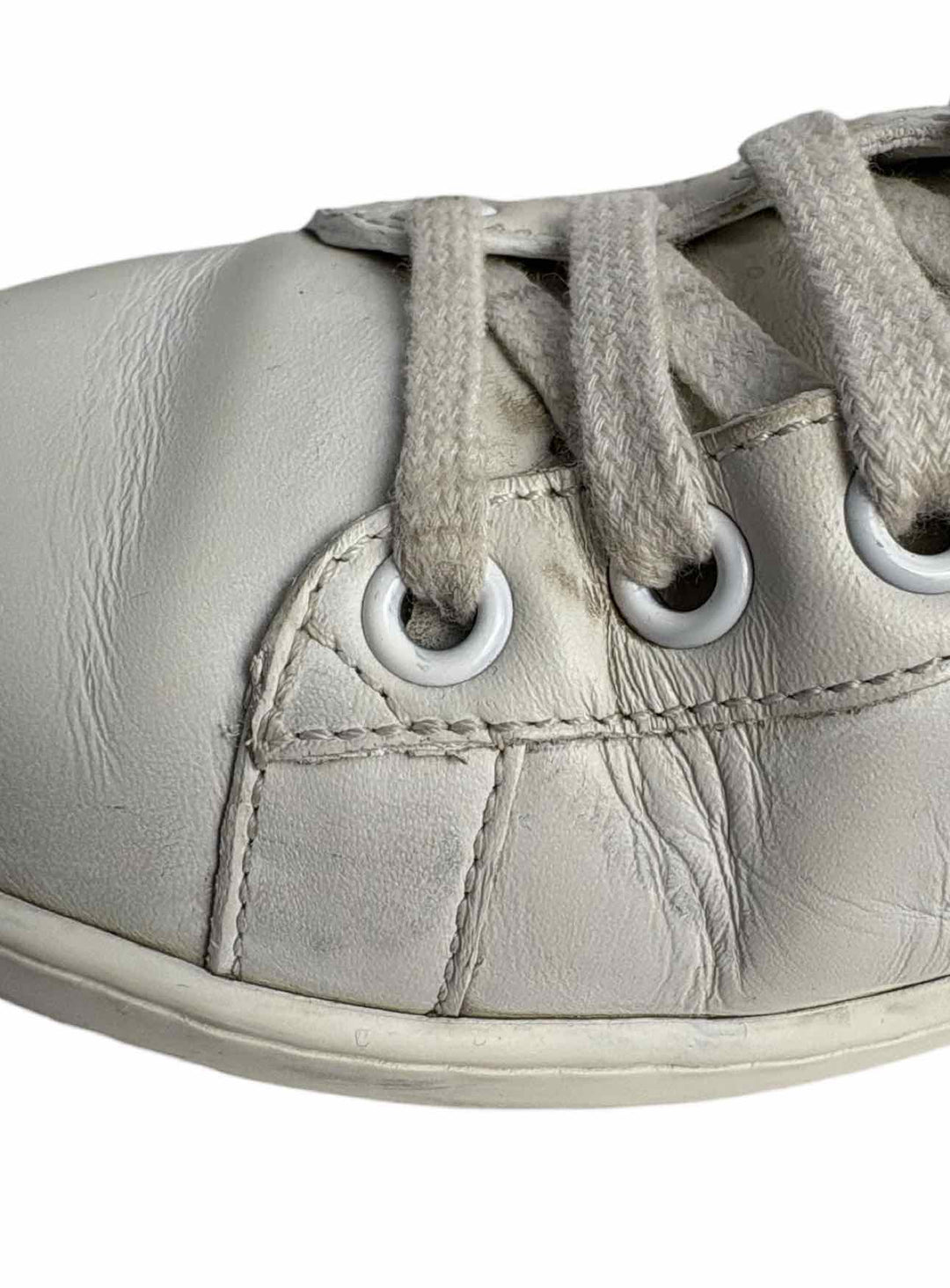 Gucci Size 38 Ace Leather Sneaker