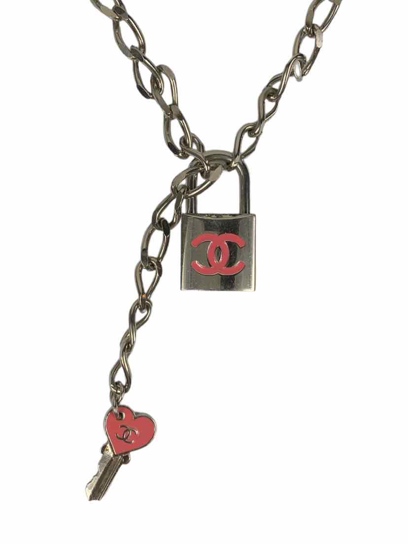 Chanel 2007 Padlock and Key CC Belt/Necklace