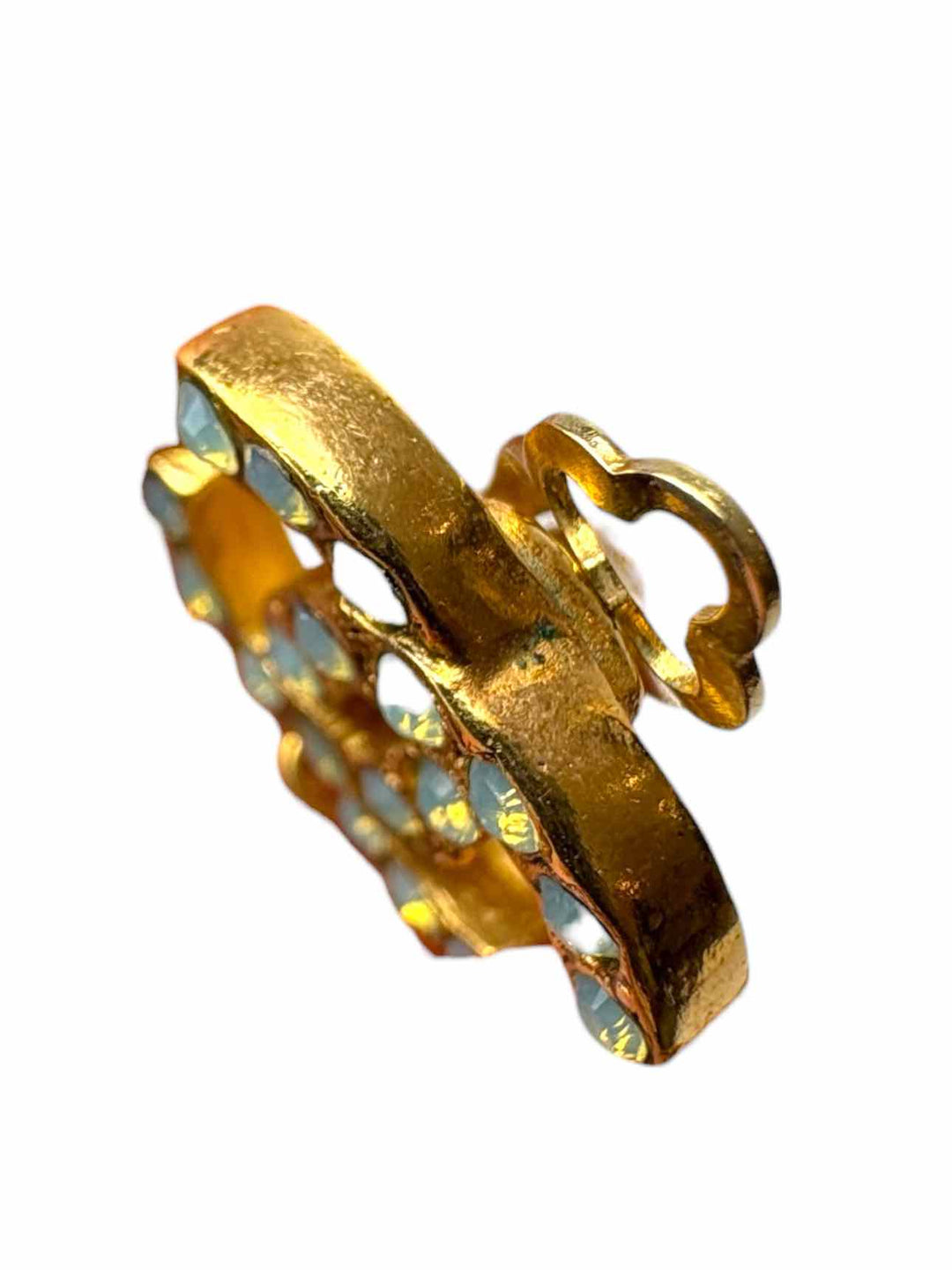 Chanel CC Logo Clip-on Beaded Earrings