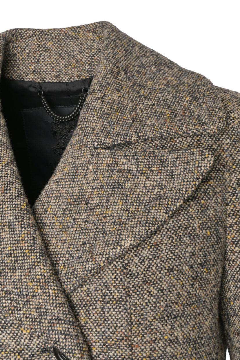 Burberry Prorsum Size 42 Double Breasted Wool-Blend Coat