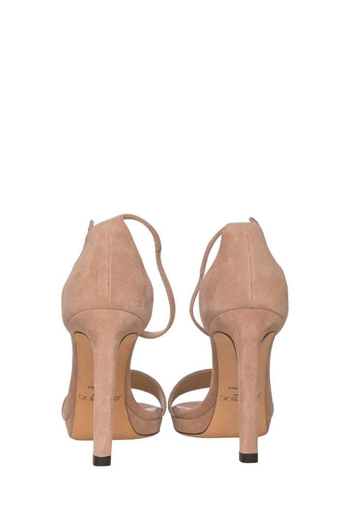 Jimmy Choo Size 37 Misty 100 Heeled Sandals