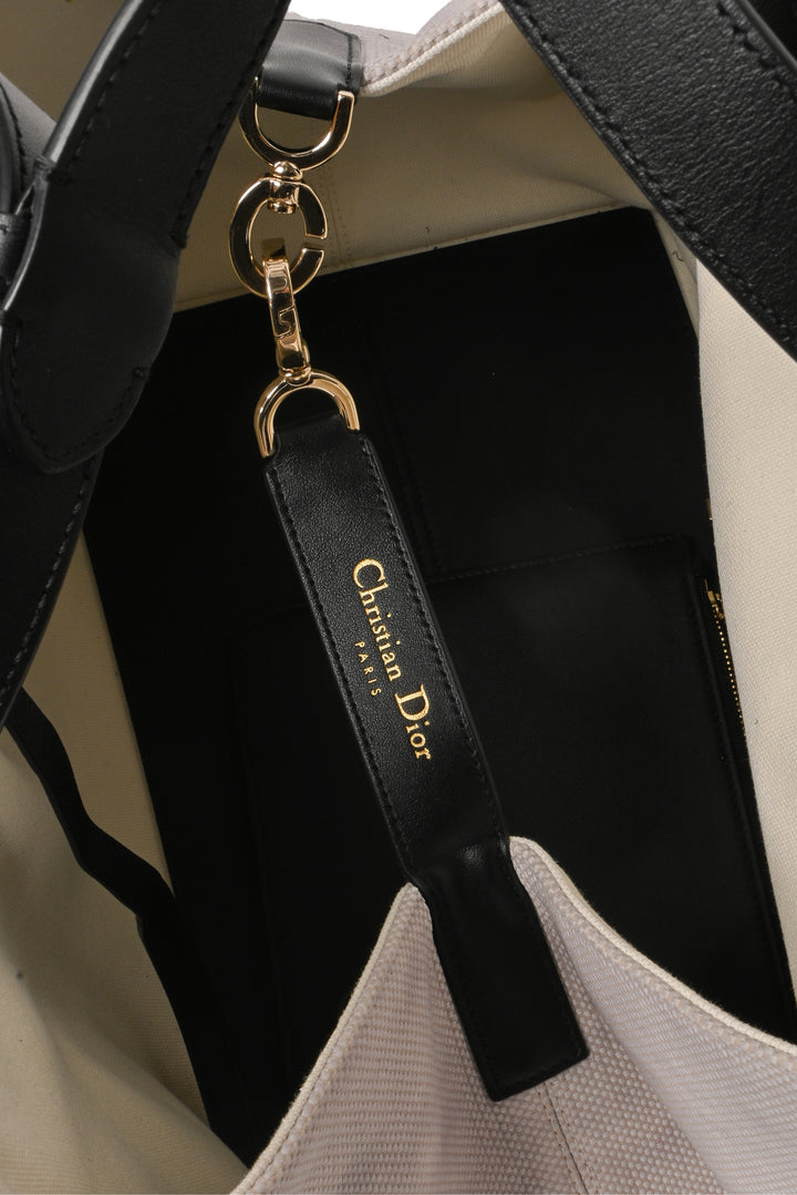 Dior F/W 2024 Statue of Liberty Printed Canvas Large Toujours Tote