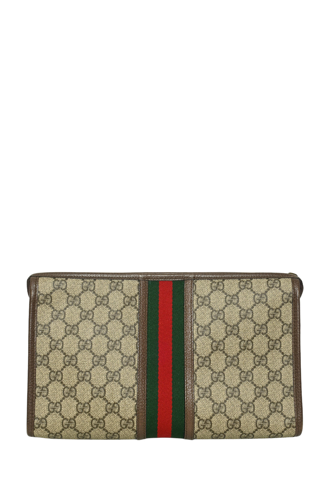 Gucci GG Supreme Web Ophidia Clutch