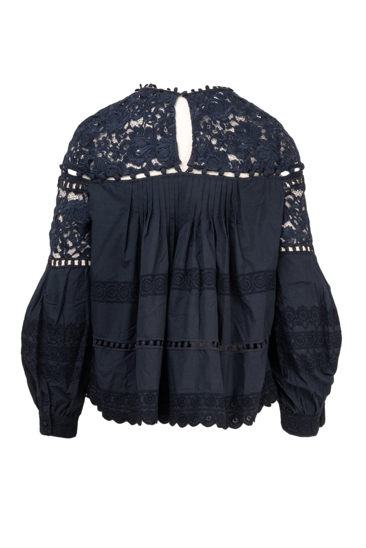 Sea New York Size 2 Embroidered Top