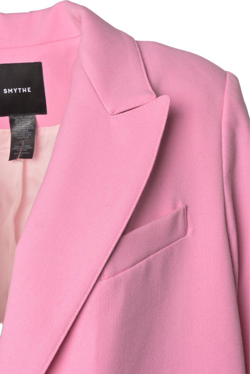 Smythe Size 12 Single Breasted Bow Coat