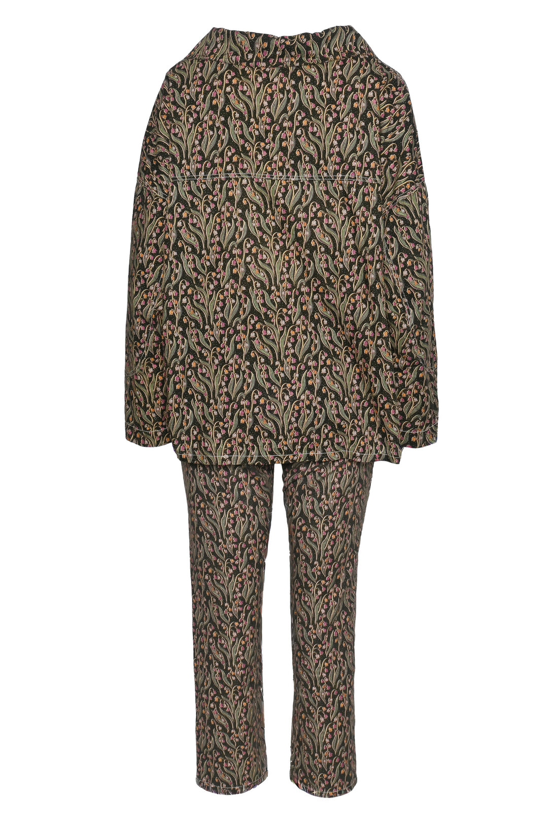 Roseanna Size 38 Floral Pattern Top & Pant Set