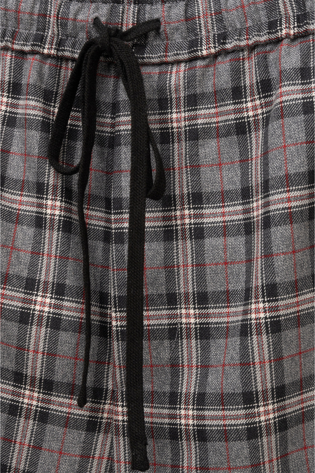 Gucci Size 32 Men's 2018 Elasticized Waistband Check Print Wool Pants