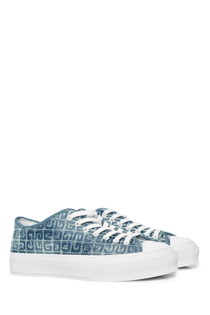 Givenchy Size 41 City Low Denim Sneaker