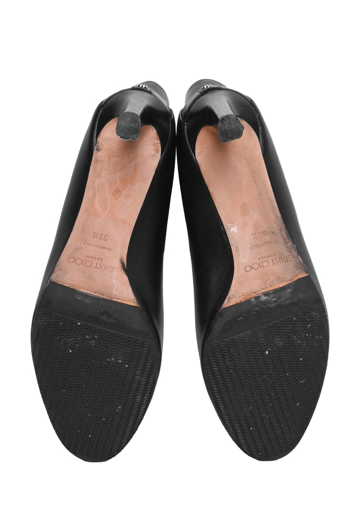 Jimmy Choo Size 39.5 Karter High Heel Ankle Boots