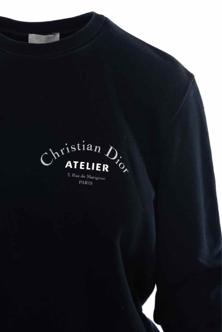 Christian Dior Logo Atelierr Size S Sweatshirt