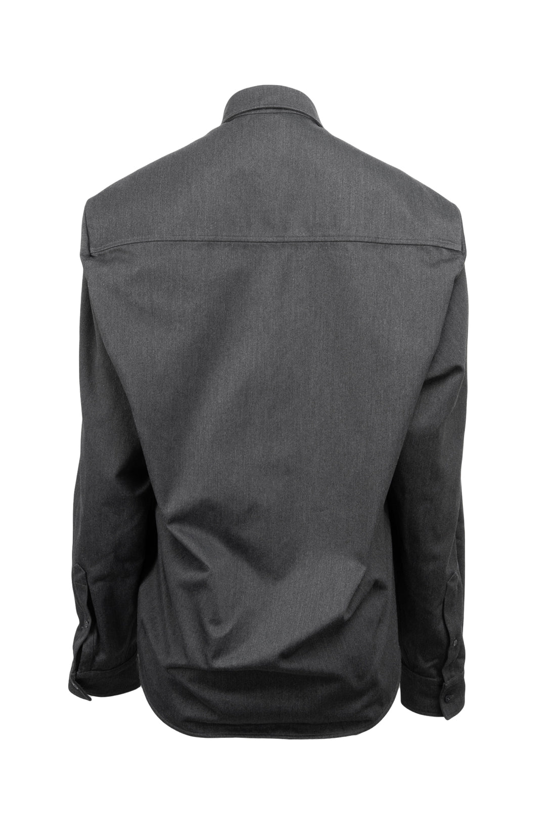 Balenciaga Size 34 Men's BB Embroidered Logo Shirt Long Sleeve