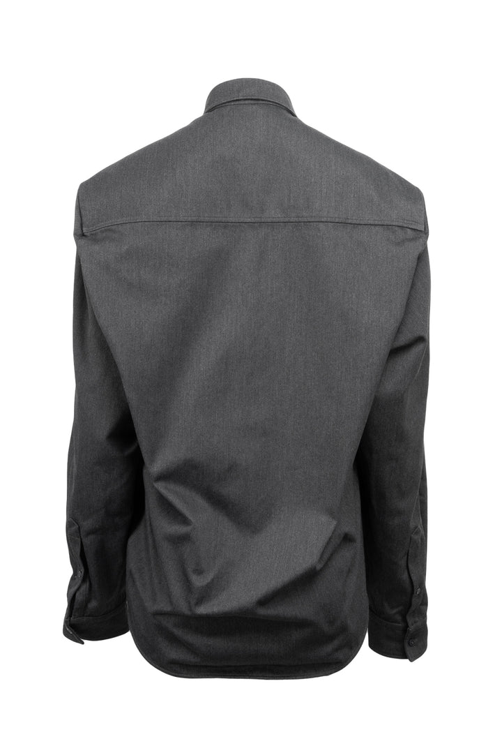 Balenciaga Size 34 Men's BB Embroidered Logo Shirt Long Sleeve