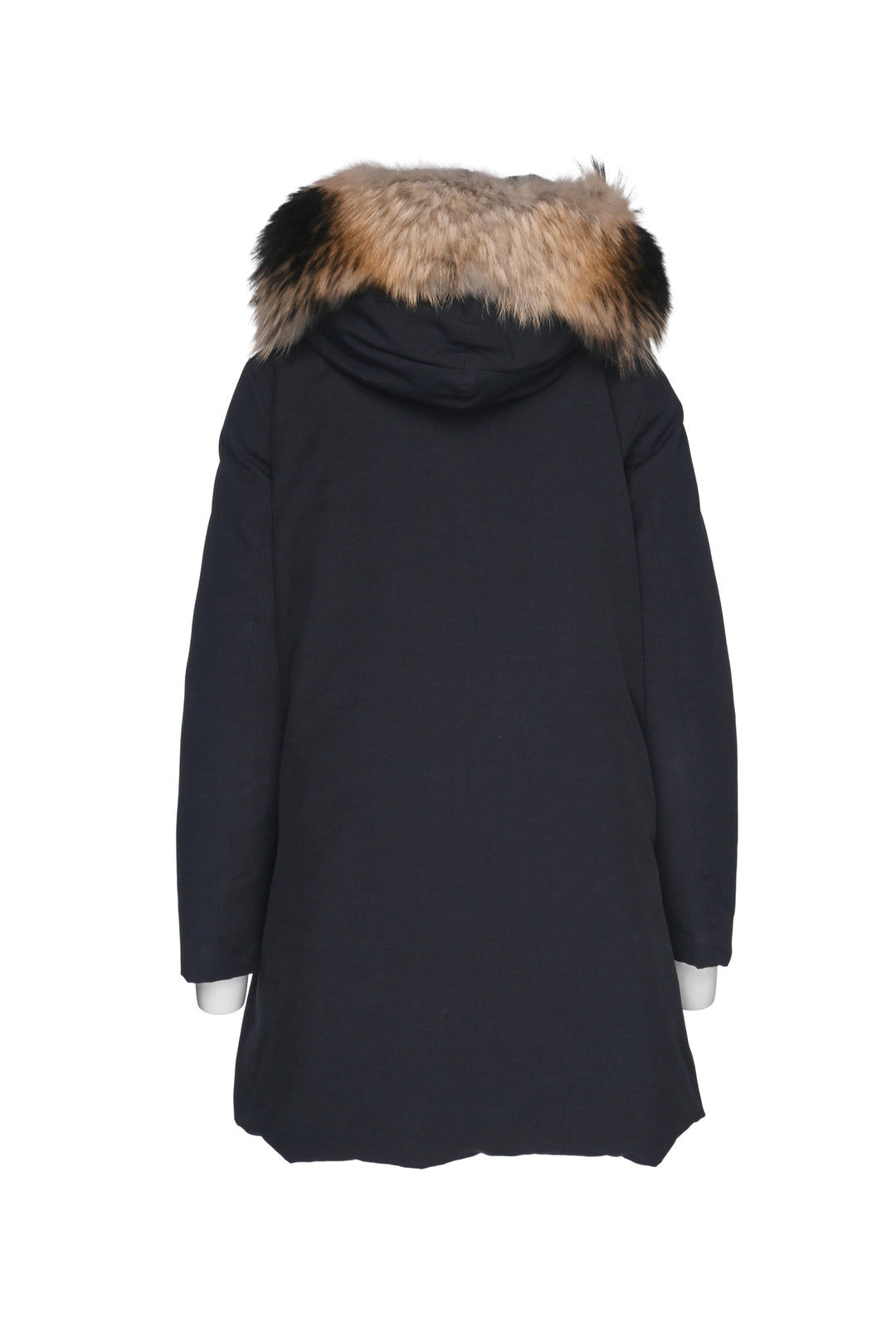 Moncler Size 2 Dimitra Giubbotto Fur Hooded Down Parka