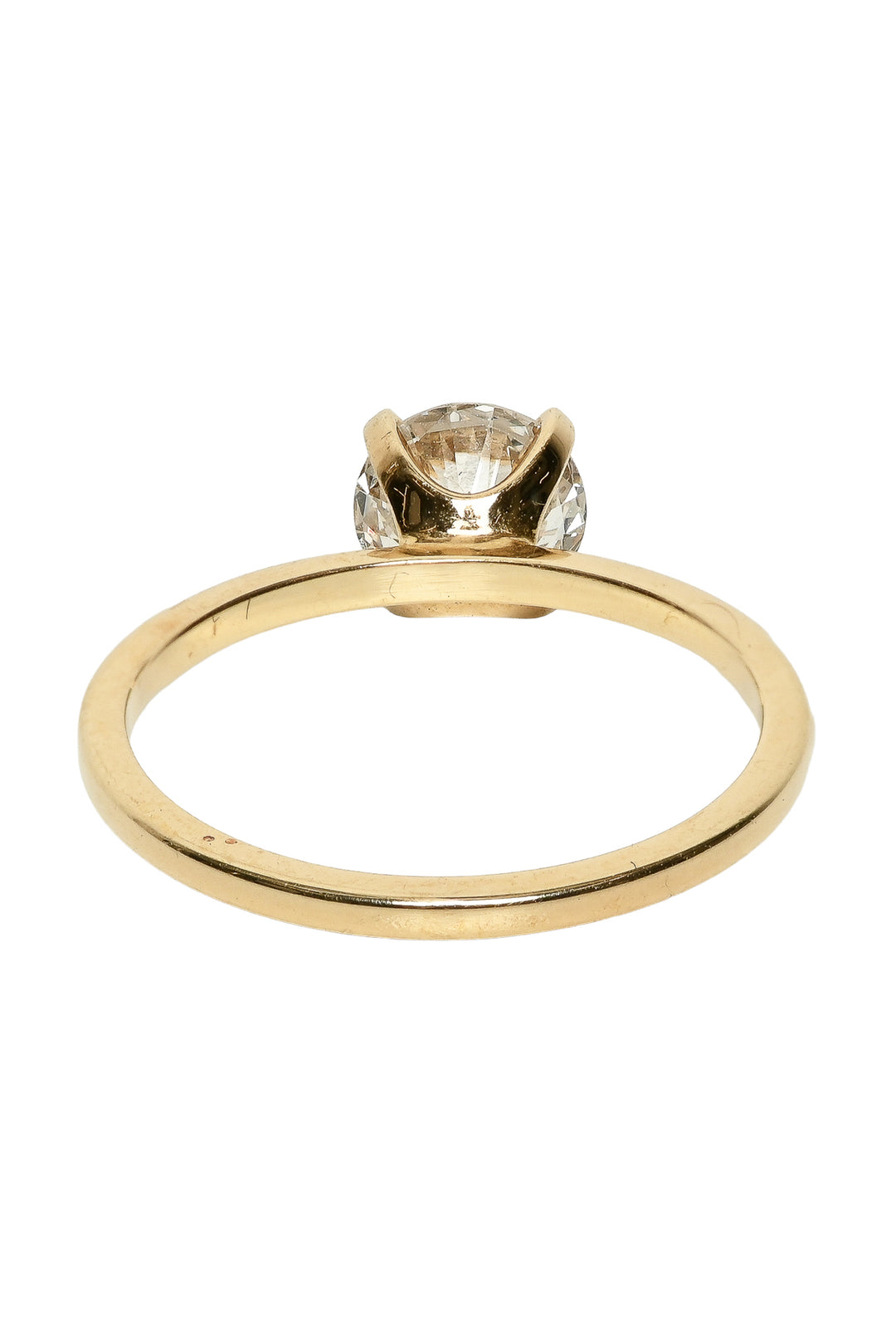 Pandora Size 7 14k Gold 1ct Lab Grown Diamond  Ring