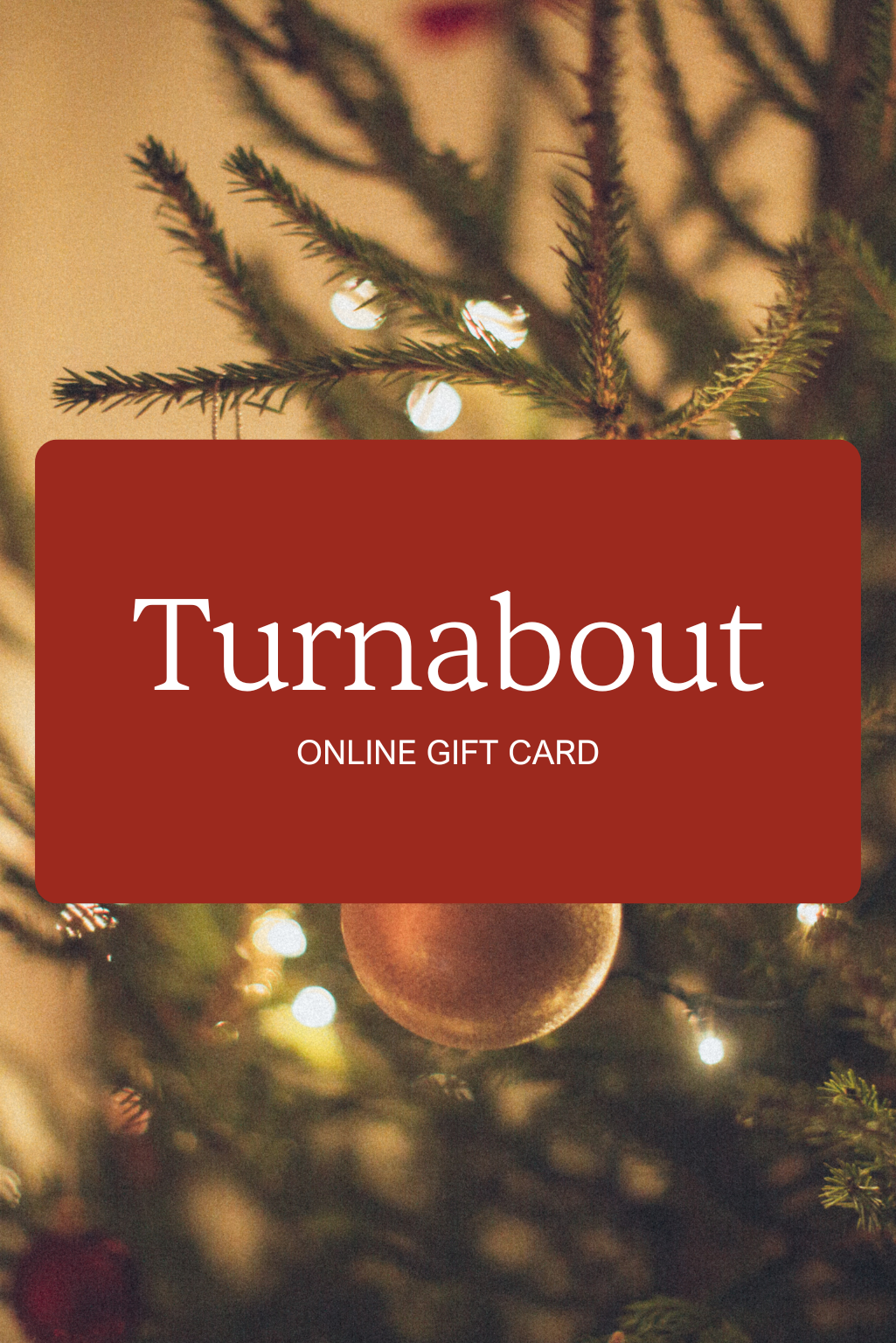 Gift Card - Online Only