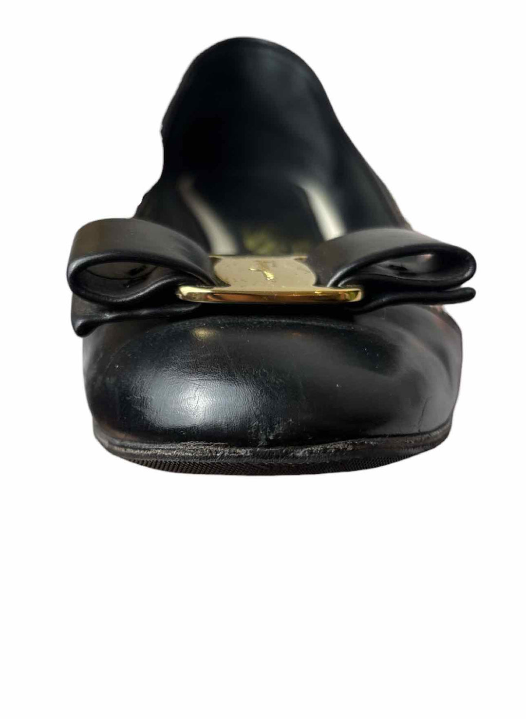 Ferragamo Size 8 Vara Leather Pumps