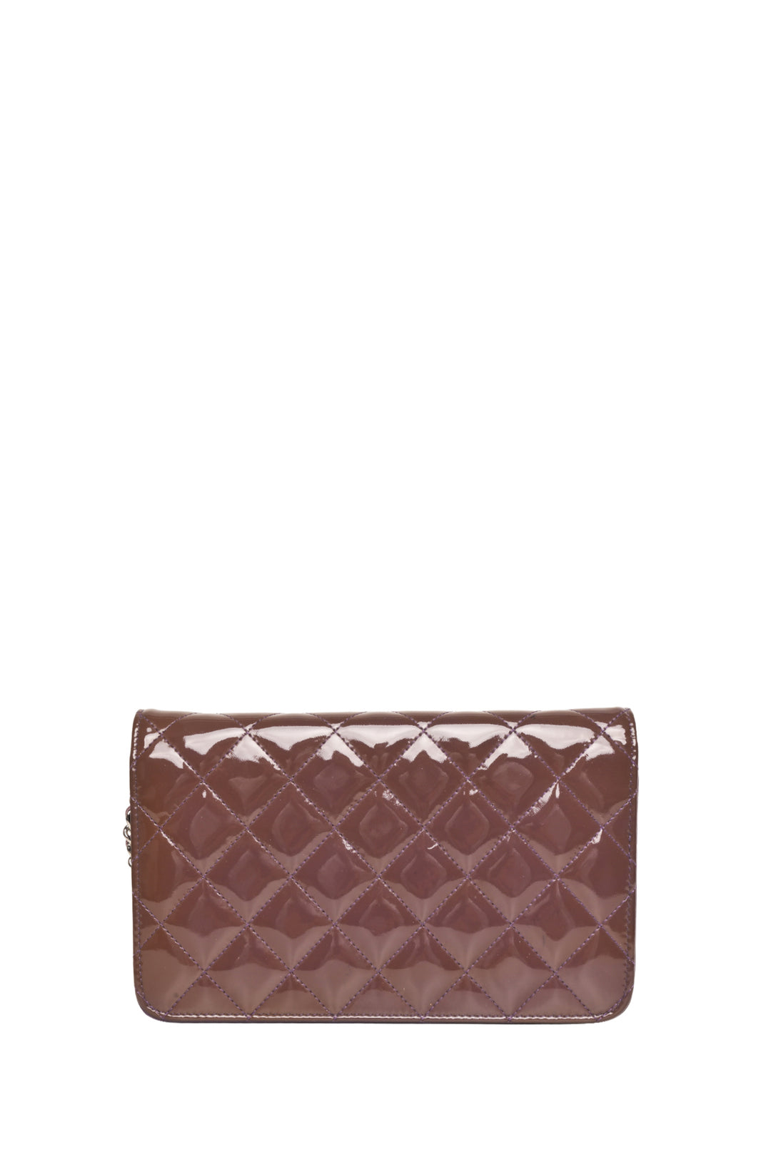 Chanel 2011 Patent Leather CC Wallet on Chain