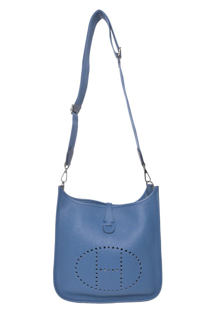 Hermes 2016 Bleu Agate Evelyne PM