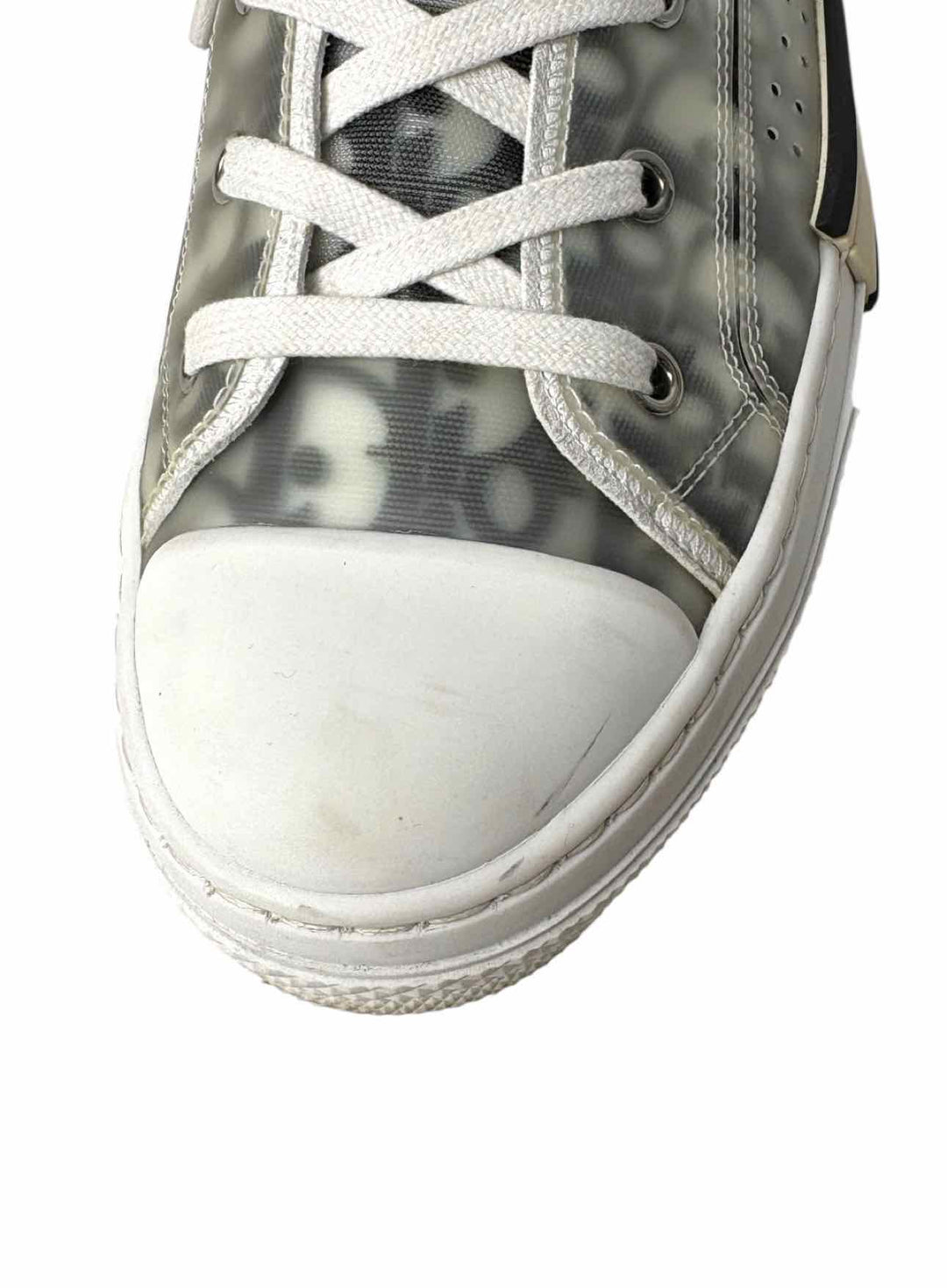 Dior Size 10 Men's B23 League Canvas High-top Sneakers
