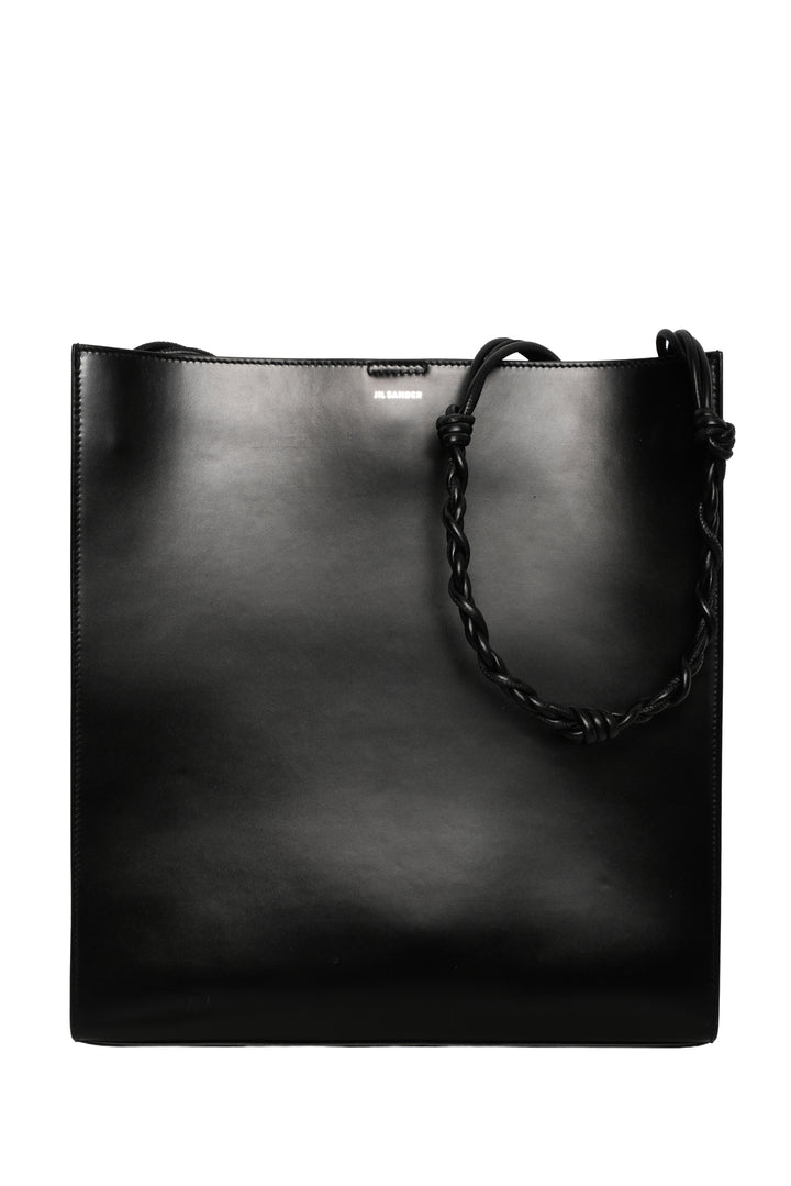 Jil Sander Tangle Leather Shoulder Bag
